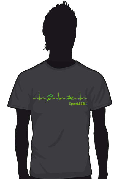 Sport Leben T-Shirt Herren