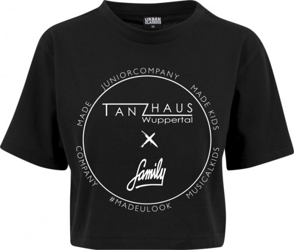 "TANZHAUS X FAMILY" Ladies Short Oversized Tee