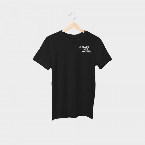 „#blacklivesmatter Brustprint“ Unisex Organic T-Shirt