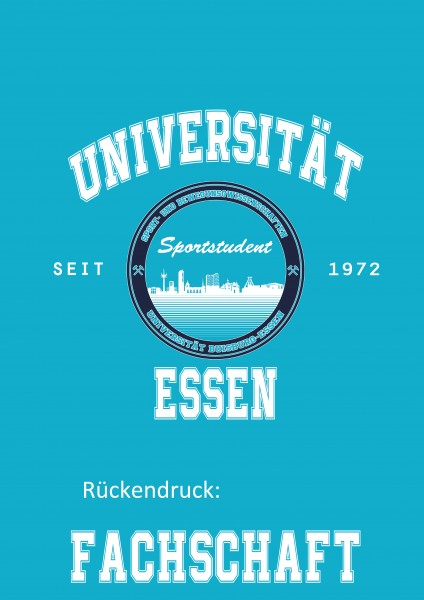 "Seit 1972" Fachschaft Varsity Hoodie Essen